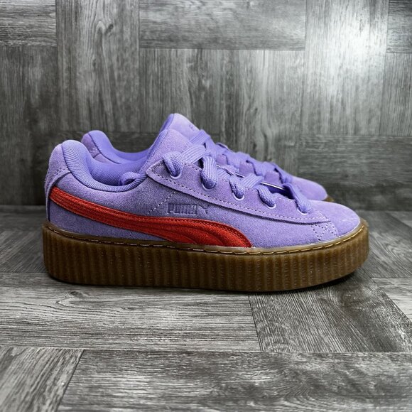 Puma X Fenty Creeper Youth 6.5/Women's size 8 Phatty Lavender Shoes - Picture 1 of 8